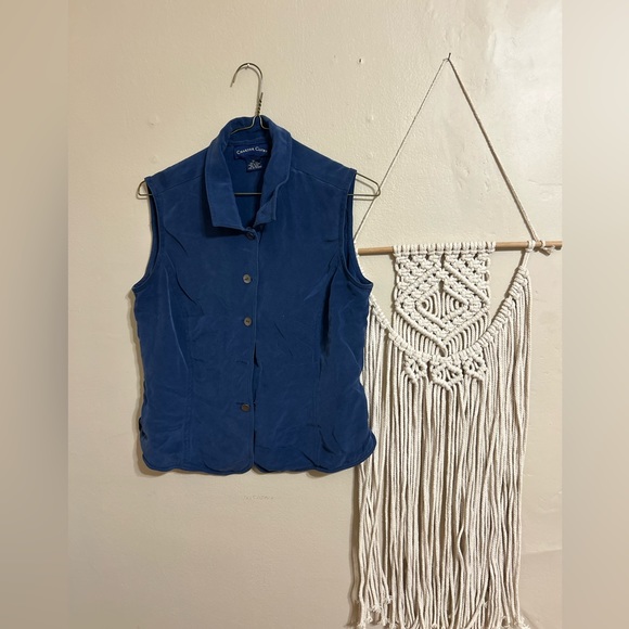 Chárter Club Button Up Blouse - Picture 4 of 4